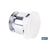 PULSADOR DE DOBLE DESCARGA PARA DESCARGADOR MODELO TAMBRE (PACK: 1 UDS) - Almacén de Ferretería Acor