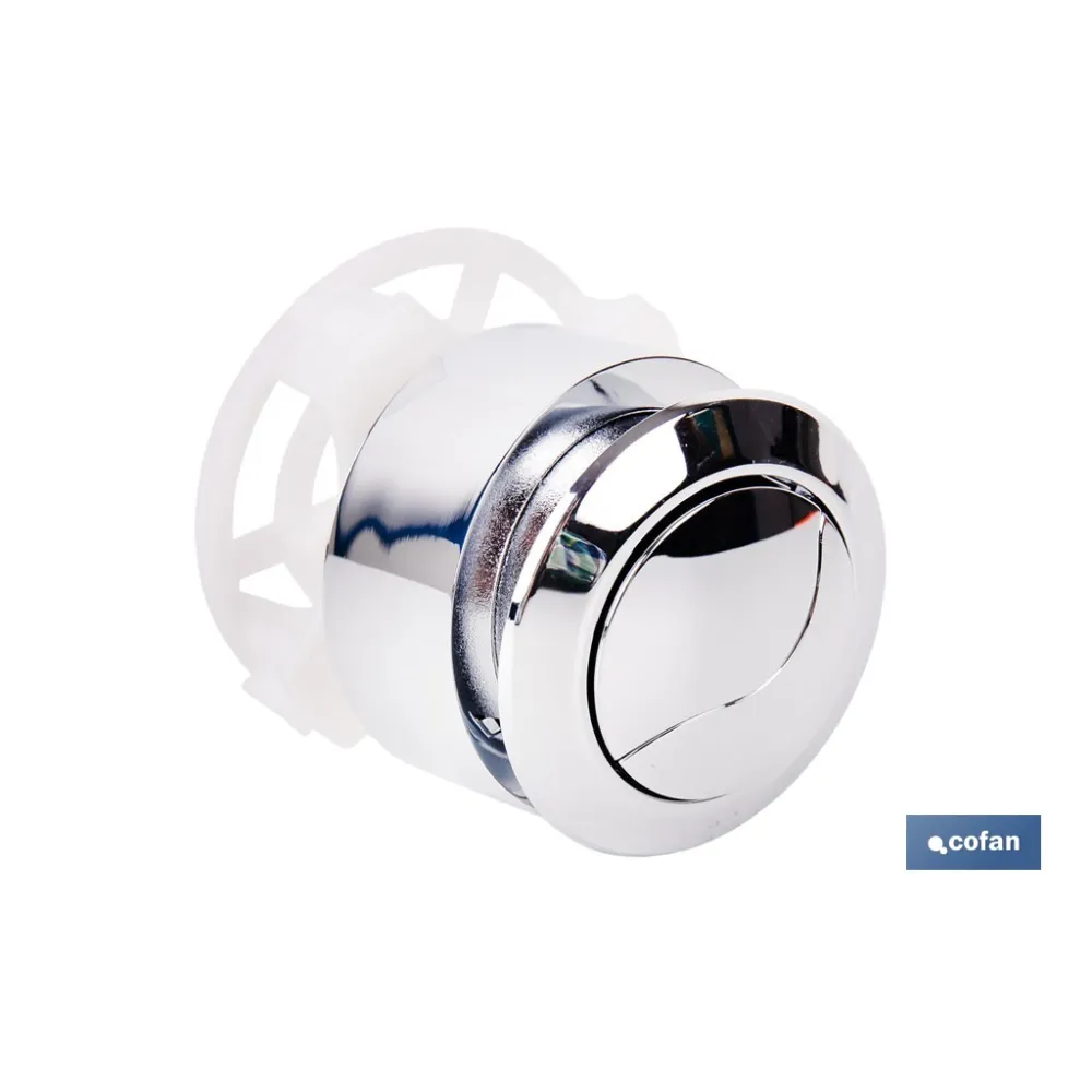 PULSADOR DE DOBLE DESCARGA PARA DESCARGADOR MODELO TAMBRE (PACK: 1 UDS) - Almacén de Ferretería Acor