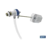 GRIFO DE ALIMENTACIÓN WC LATERAL CON BOYA MODELO DISMAL (PACK: 1 UDS) - Almacén de Ferretería Acor