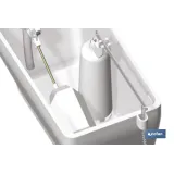 CISTERNA TANQUE ALTO COMPLETA MODELO ZEYA (PACK: 1 UDS) - Almacén de Ferretería Acor