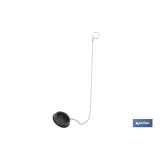 CONJUNTO DE TAPÓN PARA VÁLVULA Y CADENA CON DOS ANILLAS 380 MM (PACK: 1 UDS) - Almacén de Ferretería Acor