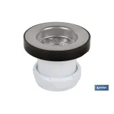 VÁLVULA LAVABO-BIDÉ 1 1/4 x 70 (PACK: 1 UDS) - Almacén de Ferretería Acor