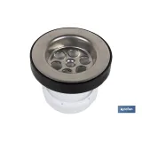 VÁLVULA LAVABO-BIDÉ 1 1/2 x 70 (PACK: 1 UDS) - Almacén de Ferretería Acor