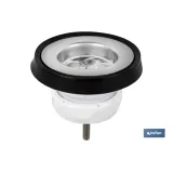 VÁLVULA FREGADERO 1 1/2 x 85 (PACK: 1 UDS) - Almacén de Ferretería Acor