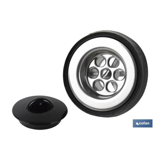VÁLVULA FREGADERO 1 1/2 x 85 (PACK: 1 UDS) - Almacén de Ferretería Acor
