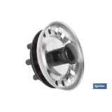REJILLA PARA FREGADERO TIPO ARAÑA Ø60 MM (PACK: 1 UDS) - Almacén de Ferretería Acor