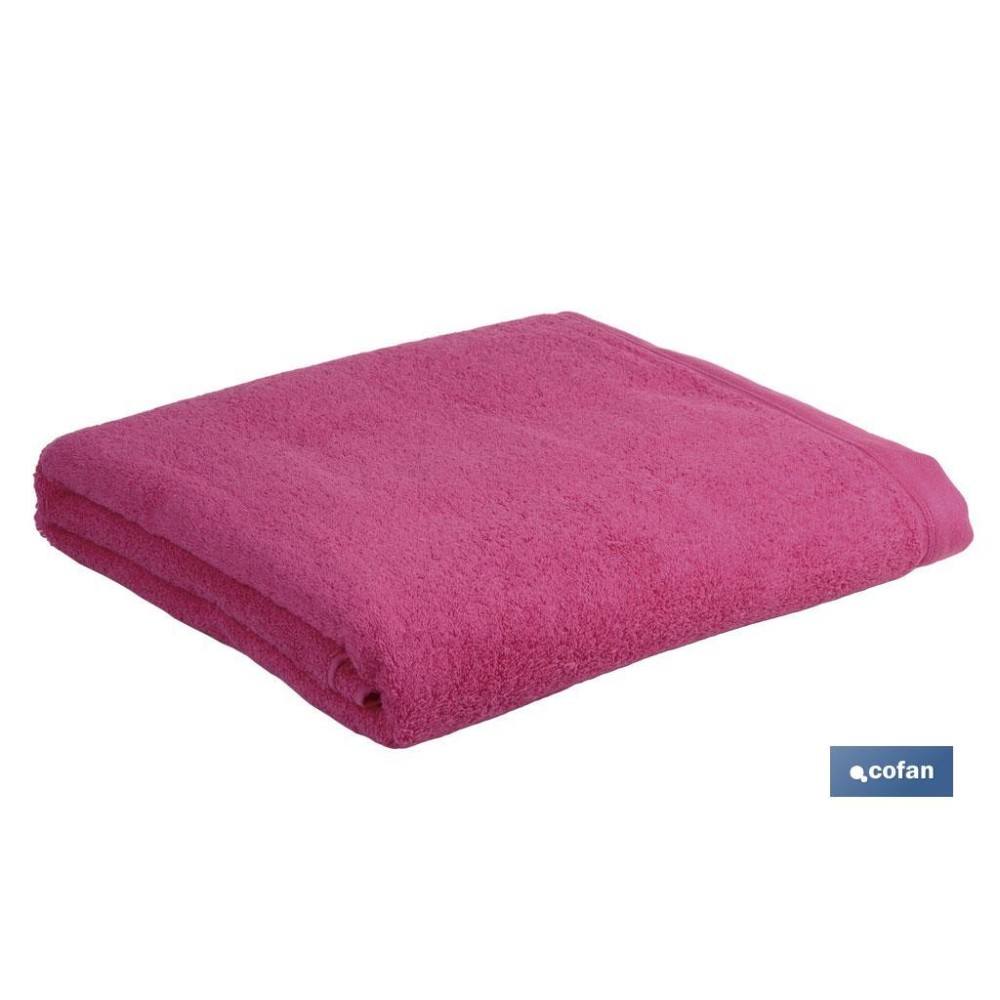 TOALLA TOCADOR FUCSIA GR.580/M2 MODELO PRIMAVERA 30X50CM