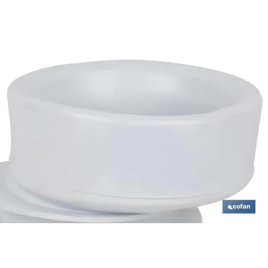 MANGUITO DE CONEXIÓN EXCÉNTRICO PARA INODORO Ø110 MM (PACK: 1 UDS) - Almacén de Ferretería Acor