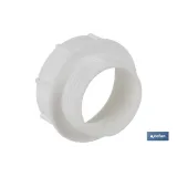 ADAPTADOR CONVERTIDOR 1 1/4 MACHO - 1 1/2 HEMBRA PARA TUBO FLEXIBLE (PACK: 1 UDS) - Almacén de Ferretería Acor