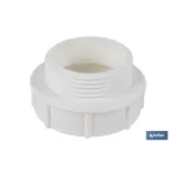 ADAPTADOR CONVERTIDOR 1 1/4 MACHO - 1 1/2 HEMBRA PARA TUBO FLEXIBLE (PACK: 1 UDS) - Almacén de Ferretería Acor