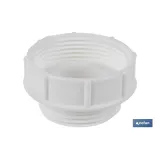 ADAPTADOR CONVERTIDOR 1 1/4 MACHO - 1 1/2 HEMBRA PARA TUBO FLEXIBLE (PACK: 1 UDS) - Almacén de Ferretería Acor