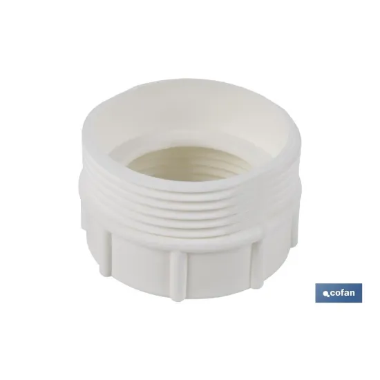 ADAPTADOR CONVERTIDOR 1 1/2 MACHO - 1 1/4 HEMBRA PARA TUBO FLEXIBLE (PACK: 1 UDS) - Almacén de Ferretería Acor