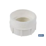 ADAPTADOR CONVERTIDOR 1 1/2 MACHO - 1 1/4 HEMBRA PARA TUBO FLEXIBLE (PACK: 1 UDS) - Almacén de Ferretería Acor