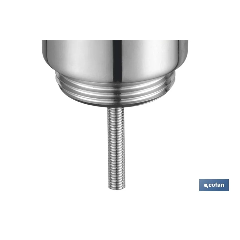 VÁLVULA CLICK-CLACK CON TAPÓN GRANDE Ø63 MM (PACK: 1 UDS) - Almacén de Ferretería Acor