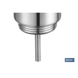 VÁLVULA CLICK-CLACK CON TAPÓN GRANDE Ø63 MM (PACK: 1 UDS) - Almacén de Ferretería Acor