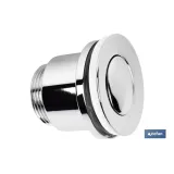VÁLVULA CLICK-CLACK TAPÓN PEQUEÑO Ø37 MM (PACK: 1 UDS) - Almacén de Ferretería Acor