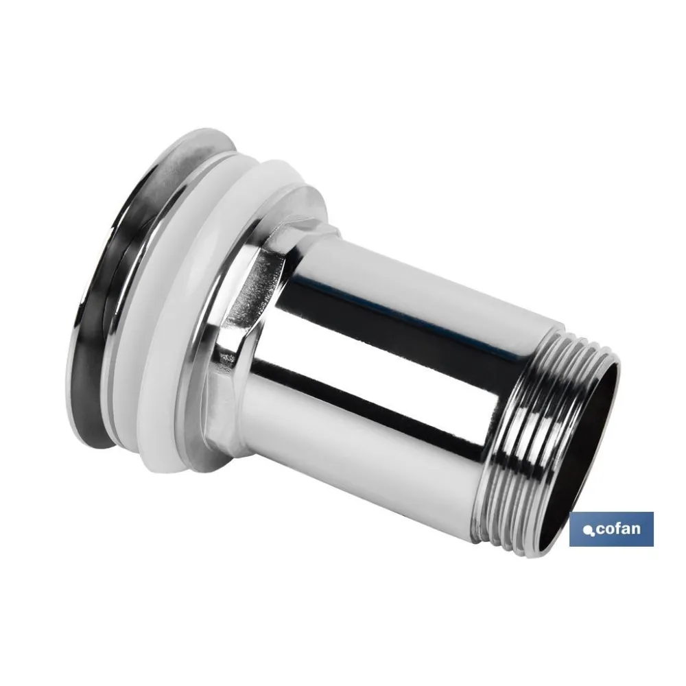 VÁLVULA CLICK-CLACK LARGA TAPÓN GRANDE Ø66 MM (PACK: 1 UDS) - Almacén de Ferretería Acor