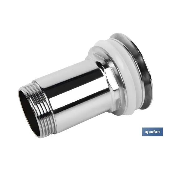 VÁLVULA CLICK-CLACK LARGA TAPÓN GRANDE Ø66 MM (PACK: 1 UDS) - Almacén de Ferretería Acor