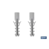 SET 2 PCS TORNILLOS VERTICALES FIJACIÓN INODORO 5 X 75 (PACK: 1 UDS) - Almacén de Ferretería Acor