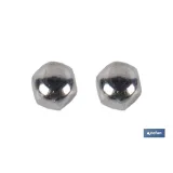SET 2 PCS TORNILLOS VERTICALES FIJACIÓN INODORO 5 X 75 (PACK: 1 UDS) - Almacén de Ferretería Acor