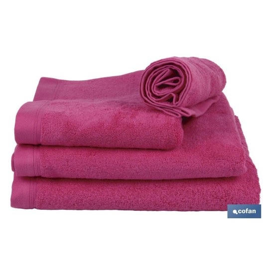 TOALLA DUCHA FUCSIA GR.580/M2 MODELO PRIMAVERA 70X140