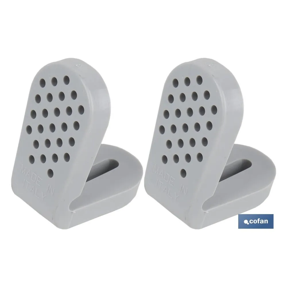 CONJUNTO TORNILLOS FIJACIÓN INODORO Y SOPORTE NYLON HORIZONTAL (PACK: 1 UDS) - Almacén de Ferretería Acor