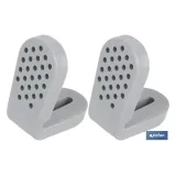 CONJUNTO TORNILLOS FIJACIÓN INODORO Y SOPORTE NYLON HORIZONTAL (PACK: 1 UDS) - Almacén de Ferretería Acor