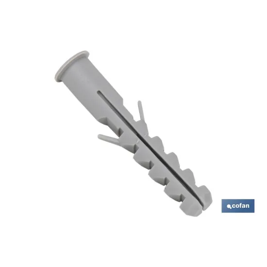 CONJUNTO TORNILLOS FIJACIÓN INODORO Y SOPORTE NYLON HORIZONTAL (PACK: 1 UDS) - Almacén de Ferretería Acor