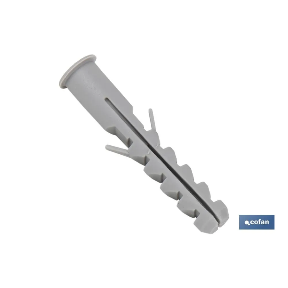 CONJUNTO TORNILLOS FIJACIÓN INODORO Y SOPORTE NYLON HORIZONTAL (PACK: 1 UDS) - Almacén de Ferretería Acor