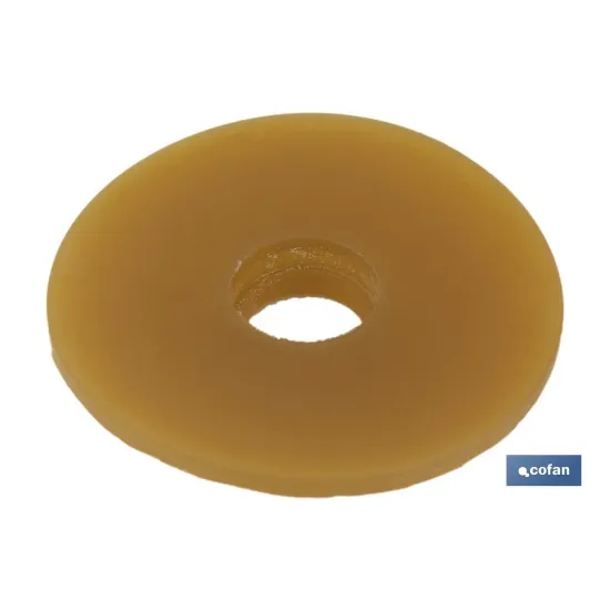 GOMA Ø19,2 x Ø67 x 3,5 MM CIERRE CON CUELLO PARA DESCARGADOR CISTERNA BAJA (PACK: 10 UDS) - Almacén de Ferretería Acor
