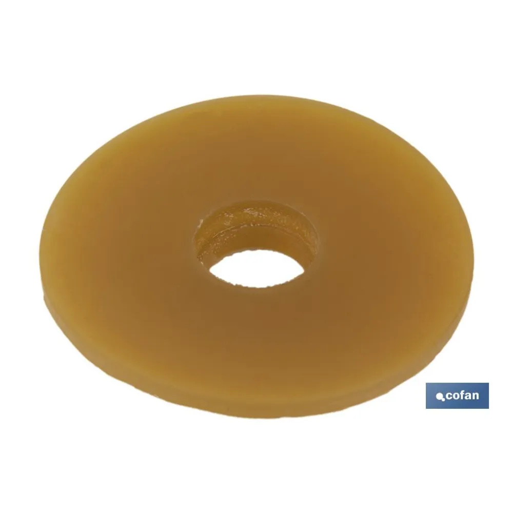 GOMA Ø19,2 x Ø67 x 3,5 MM CIERRE CON CUELLO PARA DESCARGADOR CISTERNA BAJA (PACK: 10 UDS) - Almacén de Ferretería Acor