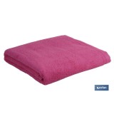TOALLA BAÑO FUCSIA GR.580/M2 MODELO PRIMAVERA 100X150