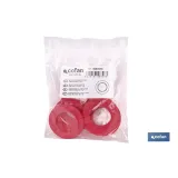 SET DE 10 JUNTAS PARA TUBO FLEXIBLE 1 1/4 (PACK: 1 UDS) - Almacén de Ferretería Acor