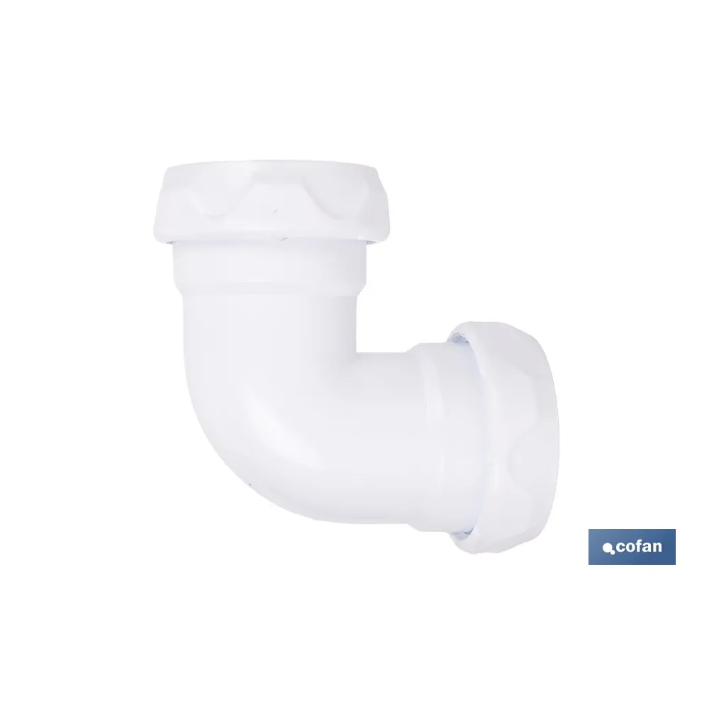 CODO CON DOBLE ENTRADA ROSCADA Ø32-40 MM (PACK: 1 UDS) - Almacén de Ferretería Acor