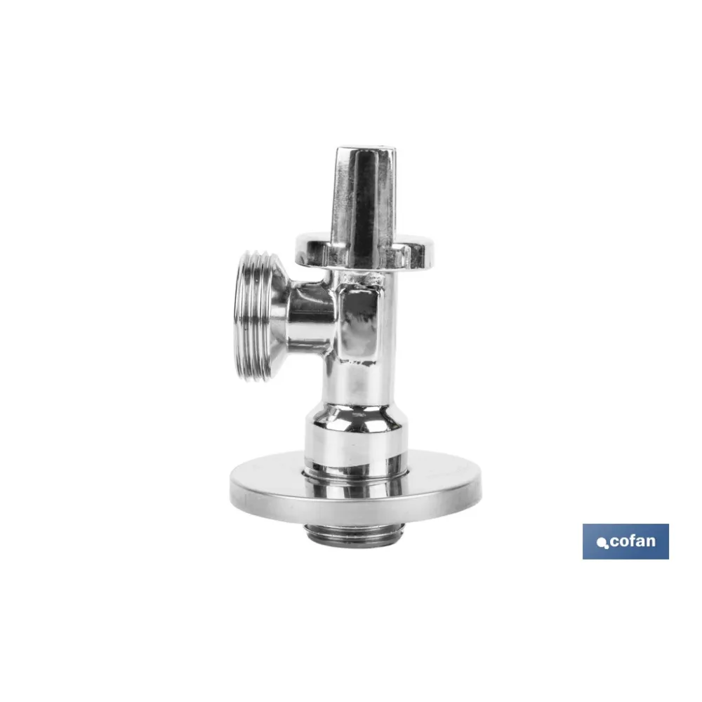 VÁLVULA DE ESCUADRA 1/2 x 3/4 LAVADORA (PACK: 1 UDS) - Almacén de Ferretería Acor