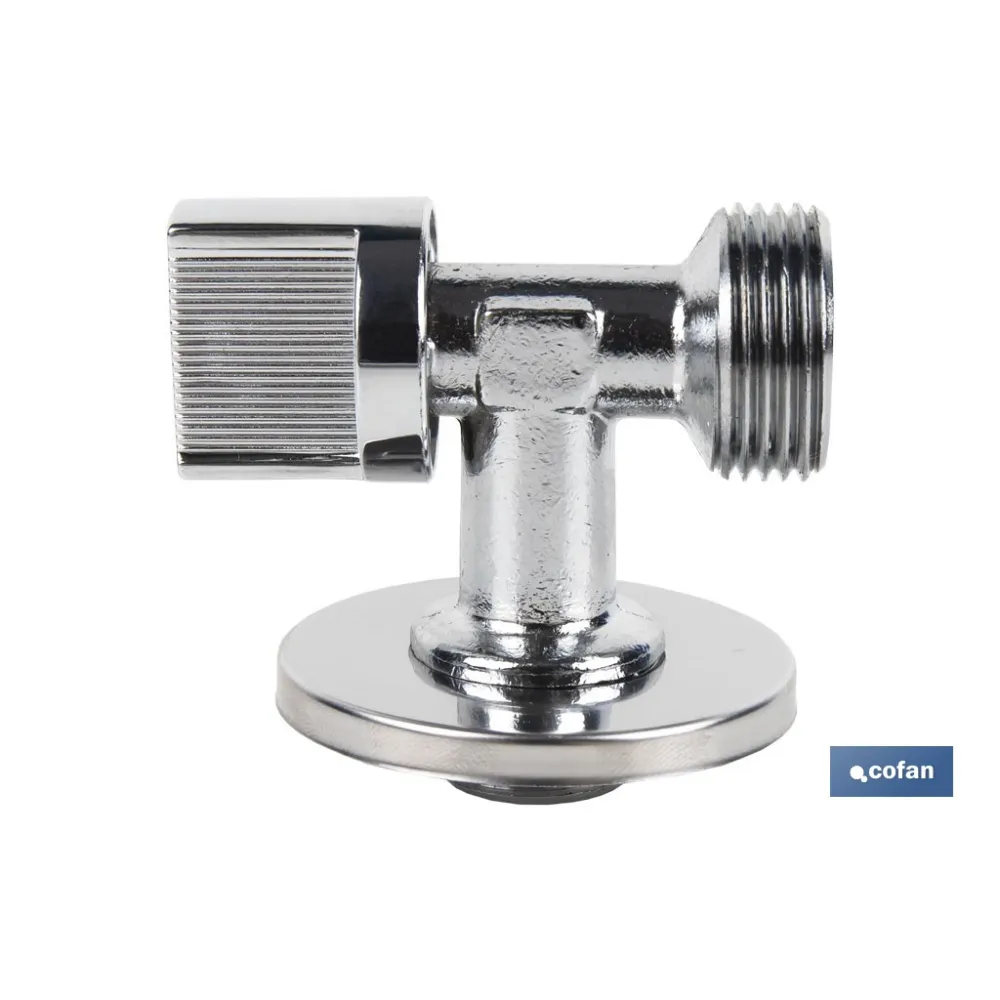 VÁLVULA DE ESCUADRA 1/2 x 3/4 VERTICAL ANTI CAL LAVADORA (PACK: 1 UDS) - Almacén de Ferretería Acor