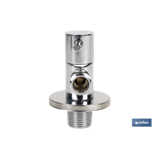 VÁLVULA DE ESCUADRA 1/2 x 3/8 MODELO LUX (PACK: 1 UDS) - Almacén de Ferretería Acor