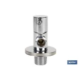 VÁLVULA DE ESCUADRA 1/2 x 3/8 MODELO LUX (PACK: 1 UDS) - Almacén de Ferretería Acor