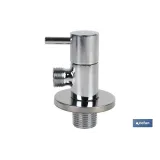 VÁLVULA DE ESCUADRA 1/2 x 3/8 MODELO LUX (PACK: 1 UDS) - Almacén de Ferretería Acor