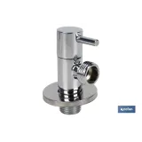 VÁLVULA DE ESCUADRA 1/2 x 1/2 MODELO LUX (PACK: 1 UDS) - Almacén de Ferretería Acor
