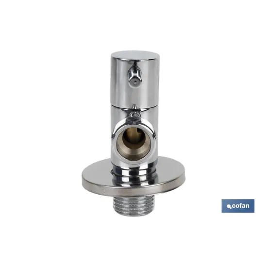 VÁLVULA DE ESCUADRA 1/2 x 1/2 MODELO LUX (PACK: 1 UDS) - Almacén de Ferretería Acor