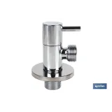 VÁLVULA DE ESCUADRA 1/2 x 1/2 MODELO LUX (PACK: 1 UDS) - Almacén de Ferretería Acor