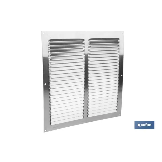 REJILLA DE VENTILACIÓN ALUMINIO 30 X 30 CM venta unitaria (PACK: 1 UDS) - Almacén de Ferretería Acor