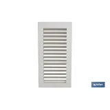 REJILLA DE VENTILACIÓN ABS PARA EMPOTRAR 13 X 26 CM (PACK: 5 UDS) - Almacén de Ferretería Acor