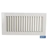 REJILLA DE VENTILACIÓN ABS PARA EMPOTRAR 13 X 26 CM (PACK: 5 UDS) - Almacén de Ferretería Acor