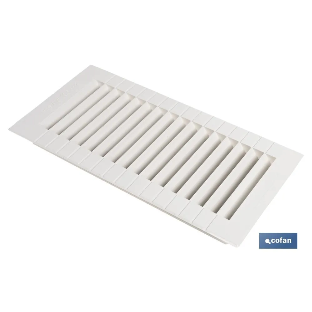 REJILLA DE VENTILACIÓN ABS PARA EMPOTRAR 13 X 26 CM (PACK: 5 UDS) - Almacén de Ferretería Acor