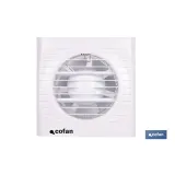 EXTRACTOR DE AIRE AXIAL 14 W 150 X 135 MM Ø 100 MM (PACK: 1 UDS) - Almacén de Ferretería Acor