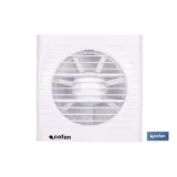 EXTRACTOR DE AIRE AXIAL 14 W 175 X 160 MM Ø125 MM (PACK: 1 UDS) - Almacén de Ferretería Acor