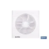 EXTRACTOR DE AIRE AXIAL 16 W 200 X 185 MM Ø150 MM (PACK: 1 UDS) - Almacén de Ferretería Acor