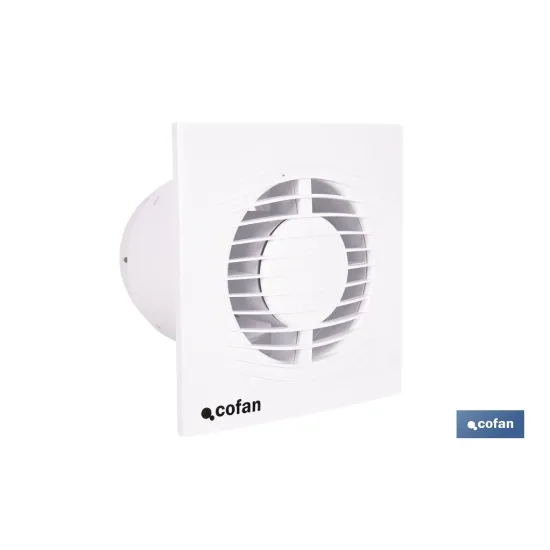 EXTRACTOR DE AIRE AXIAL SILENCIOSO 7,8 W 150 X 131 MM Ø100 MM (PACK: 1 UDS) - Almacén de Ferretería Acor